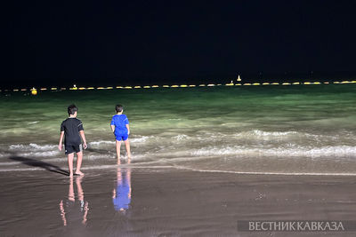 Дети на пляже