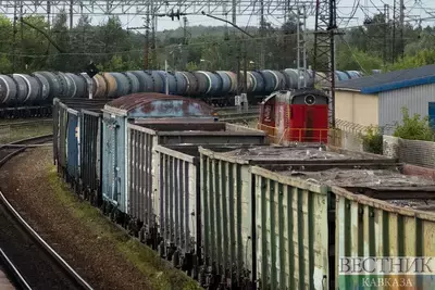 Грузовой поезд впервые пройдет по маршруту Ульяновск - Баку - Астара