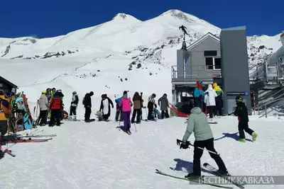 На курорте &quot;Эльбрус&quot; появилась канатка с подогреваемыми сидениями