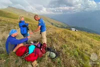 Туриста укусила гадюка в горах Сочи