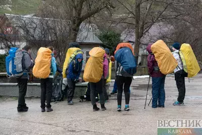 Сель заблокировал экотропу к водопаду в Северной Осетии