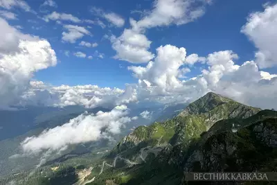 Смотровая площадка на курорте в Сочи обновилась