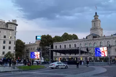 Тбилиси готовится к митингу в поддержку евроинтеграции