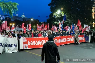 Еще одна оппозиционная партия начинает акции протеста в Грузии