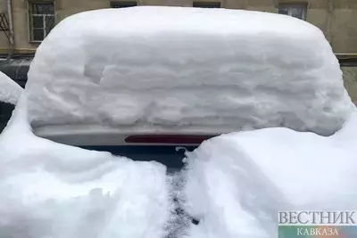 Введенный из-за снегопадов режим ЧС отменен в Северной Осетии