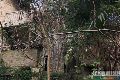 Дом с балконом Джульетты в Гаграх