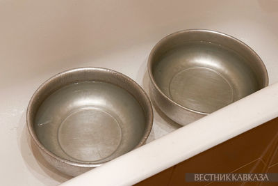 Таз с водой