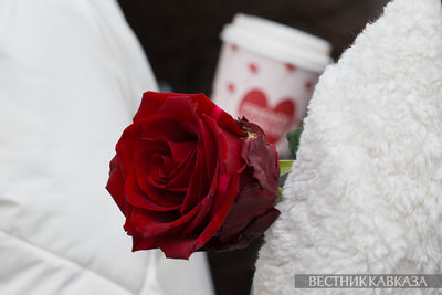 Роза и кофе