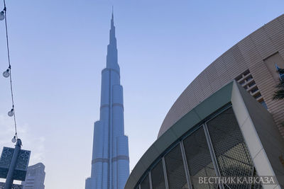 Небоскреб Бурдж-Халифа в Дубае