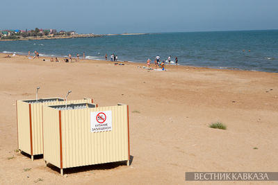 Пляж в Дербенте