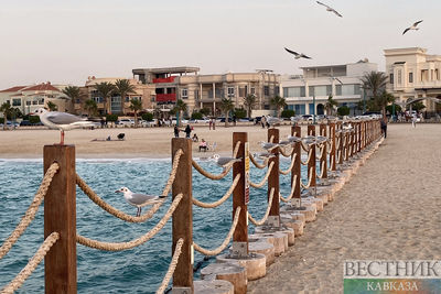 Пляж в Дубае