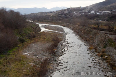 Река Каркарчай в Аскеране