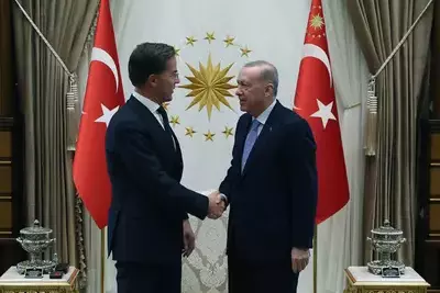 Марк Рютте и Реджеп Тайип Эрдоган