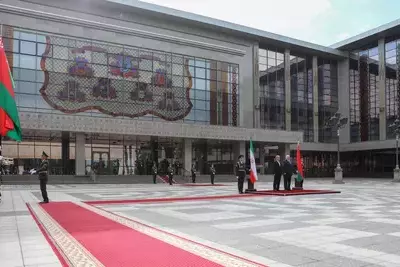 Масуд Пезешкиан и Александр Лукашенко