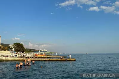 Пляж в Сочи