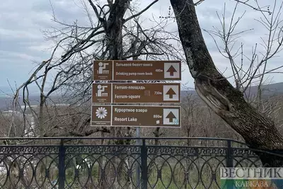 Указатель в Железноводске