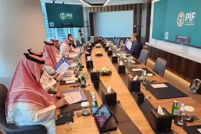 встреча главы Минэкономики Армении и директора Фонда госинвестиций Саудовской Аравии