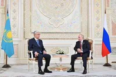 Касым-Жомарт Токаев и Владимир Путин