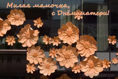 Открытка с Днем матери