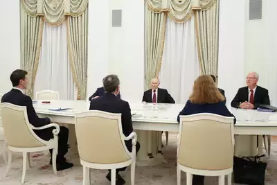 встреча Владимира Путина со Стивом Уиткоффом и Джаредом Кушнером