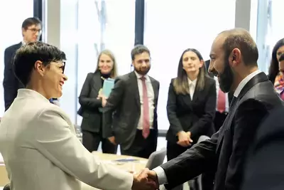 встреча Марты Кос и Арарата Мирзояна