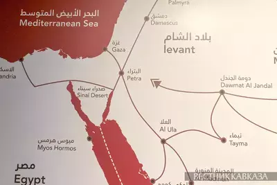 Карта Средиземного моря и средиземноморских стран