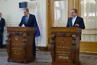 Аббас Аракчи и Сергей Лавров