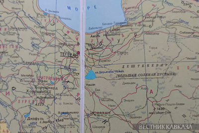 Карта Ирана