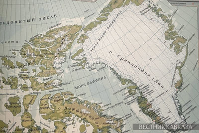 Карта Гренландии