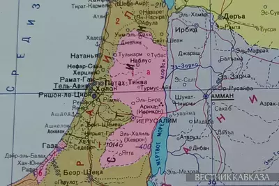 Карта Израиля
