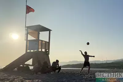 Люди на пляже