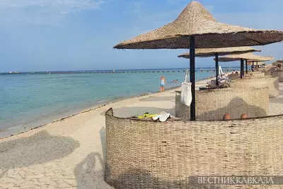 Пляж на Красном море