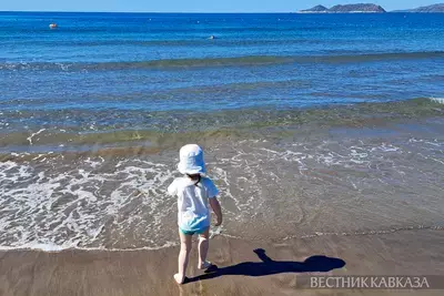 Ребенок на пляже