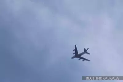 Самолет в небе