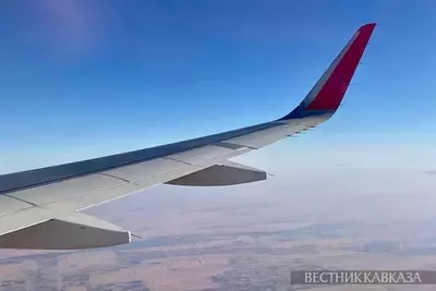 Вид из окна самолета