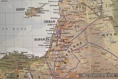 Карта Израиля