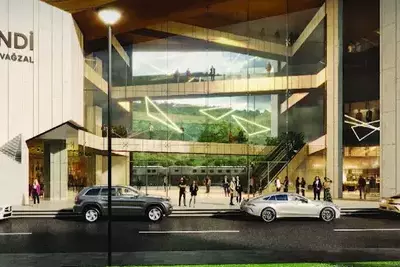 Проект Железнодорожного и автовокзального комплекса Ханкенди