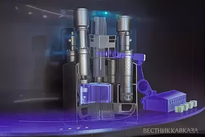 Макет атомного реактора