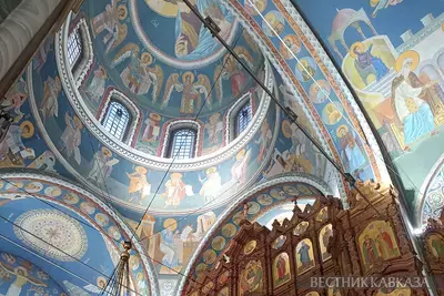 Фрески в Александро-Невском соборн в Нижнем Новгороде