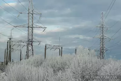ЛЭП зимой