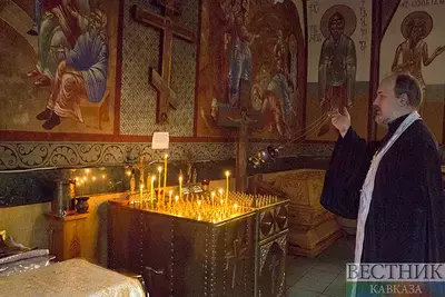 Произошло схождение благодатного огня в Иерусалиме