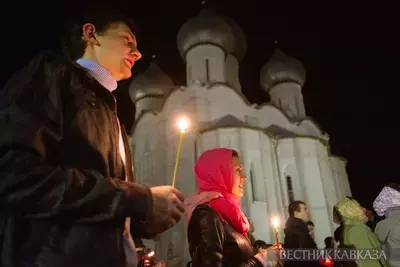 Крестный ход на Пасху