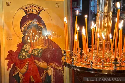 Икона Божией матери Сладкое Лобзание или Гликофилусса