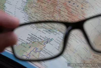 Карта Ормузского пролива