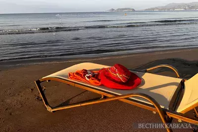 Вещи на пляже