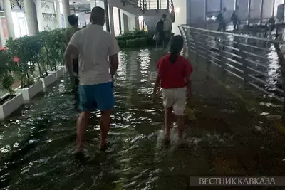 Затопление кафе