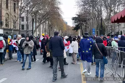 Протесты в Грузии
