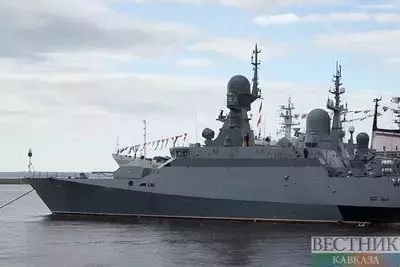 Каспийск принял Парад Победы