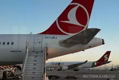 Самолет  Тurkish airlines