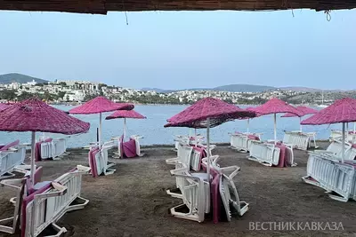 Пляж в Турции